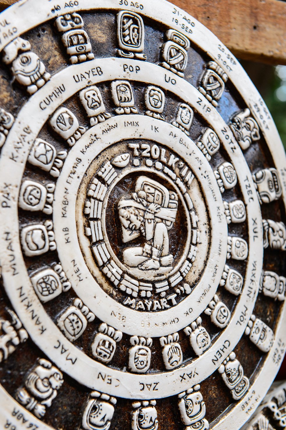 Maya calendar, Authentic handcraft souvenirs of maya civilisation